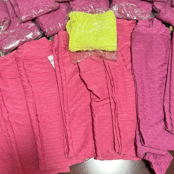 22 PC LOT - Authentic Brazilian Honeycomb Leggings BEST OFFER MEGA SALE - Picture 2 of 9